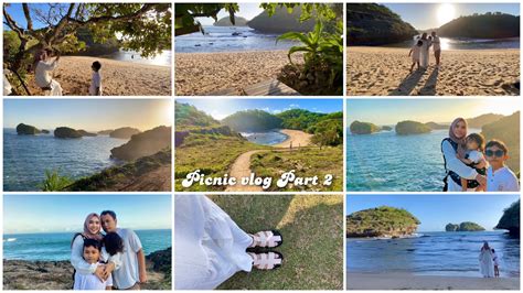 Picnic Vlog Part Picnic Bersama Keluarga Pantai Bercak Pacitan