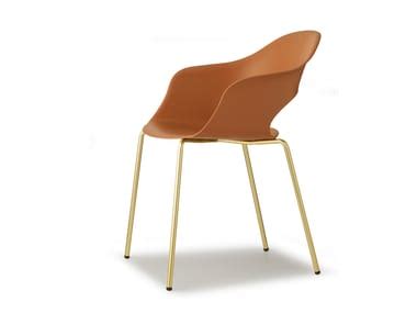 LADY B Technopolymer Chair With Armrests By SCAB DESIGN Design Studio