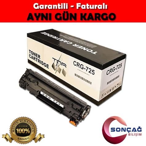 Tnr Canon Crg 725 Muadil Toner Lbp 6030 N11