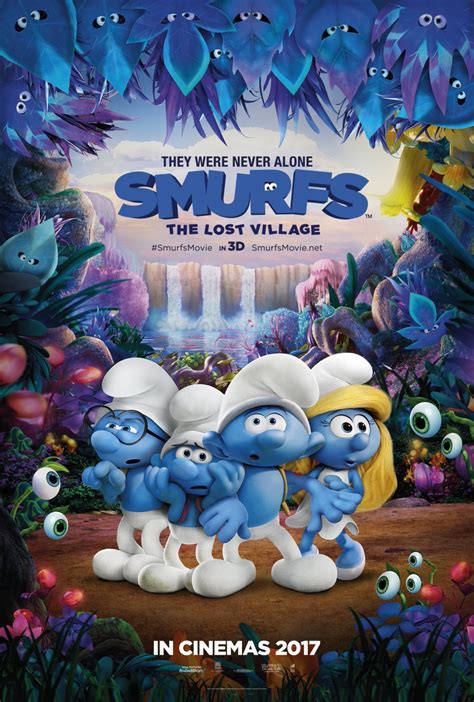 Smurfs The Lost Village 2 Of 13 Extra Large Movie Poster Image Imp Awards