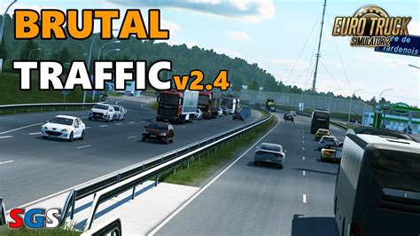 ETS2 1 43 Brutal Traffic V2 4 By Kass AI Mod YouTube