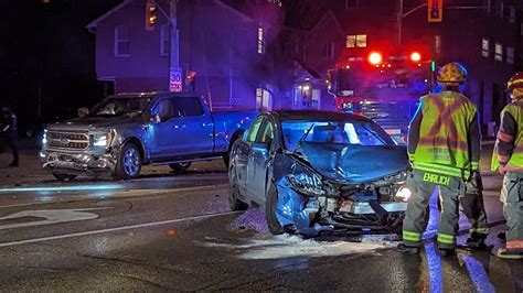 Waterloo Crash Sends One To Hospital Ctv News