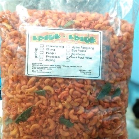 Jual Makaroni Sepat Pipa Pedas Daun Jeruk 1 Bal Isi 3kg Shopee Indonesia