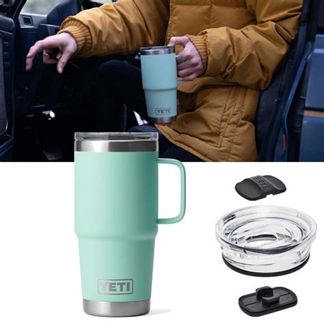 YETI Rambler Travel Mug SEAFOAM 591ml 20oz Birstall