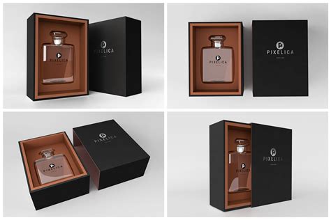 Perfume Box Mockup By Pixelica21 | TheHungryJPEG