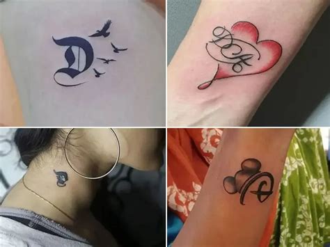 20 Inspirational D Letter Tattoo Designs With Images Artofit