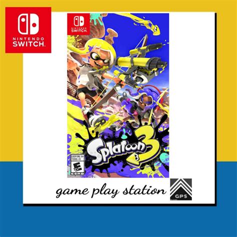 Nintendo Switch Splatoon 2 Splatoon 3 English Asia Shopee Thailand