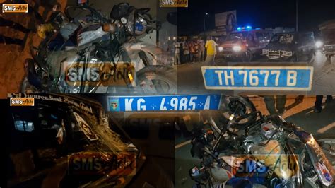 Accident Grave A Touba HLM Sur l axe Ocass Alieu un moto Heurté Par 2