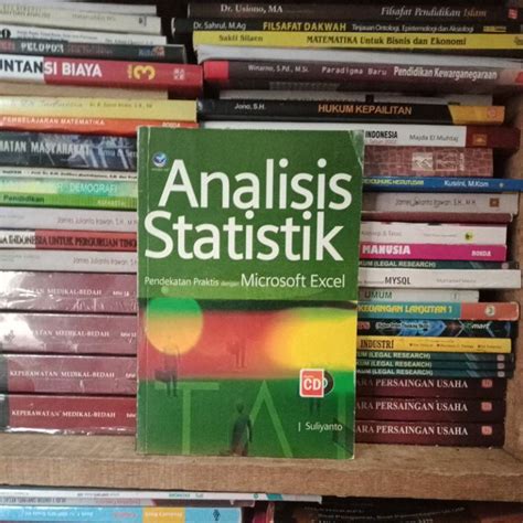 Jual ANALISIS STATISTIK PENDEKATAN PRAKTIS DENGAN MICROSOFT EXCEL