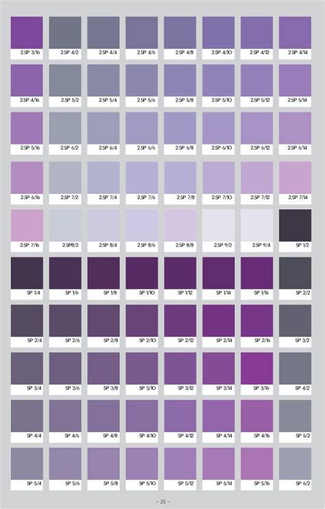 Different Shades Of Purple Chart 99 Shades Of Purple Color With Names Hex Rgb Cmyk 2023 Colors