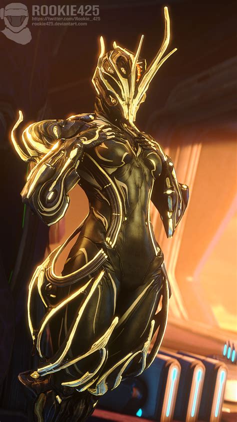 Rule 34 1girls 3d Armor Athletic Female Ember Warframe Ember Prime Female Female Only Gold