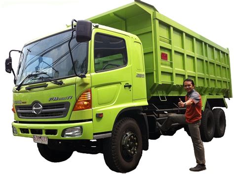 Hino Fm Jd Karoseri Dump Truck M Kubik Truk Hino Terlaris Di Dunia