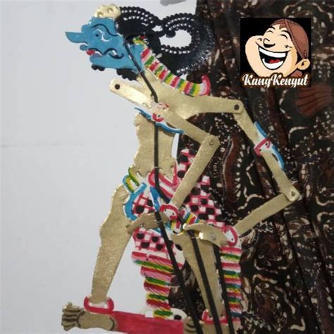 Jual Wayang Kulit Ontoseno Antasena Ukuran Kidangan 30vm Kota