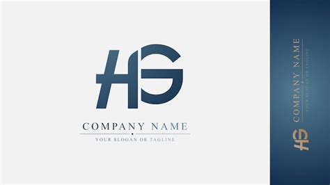 Premium Vector Design Logo Initial Hg Premium Style