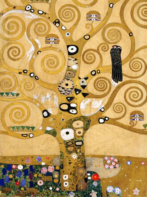 Arbol De La Vida Panel Central Detalle Cuadro De Gustav Klimt