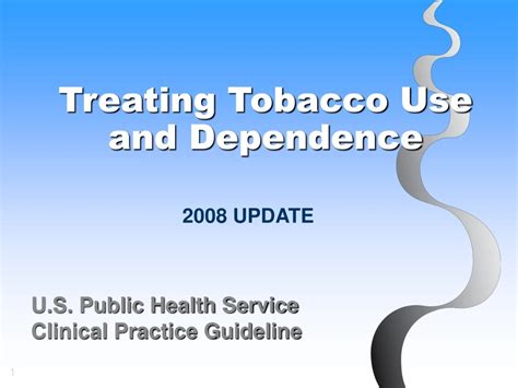 Ppt Treating Tobacco Use And Dependence Powerpoint Presentation Free