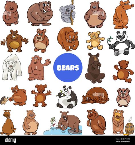 Brown Bear Bears Stock Vector Images Alamy