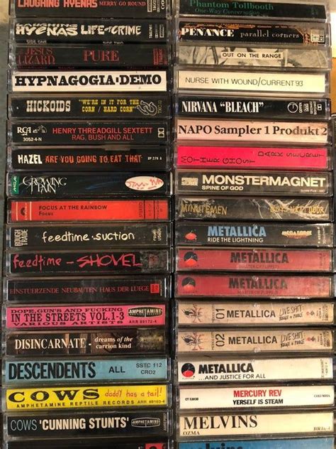 Rare Heavy Metal Rock Punk Cassette Lot Etsy Heavy Metal Vintage Music Posters Cassette