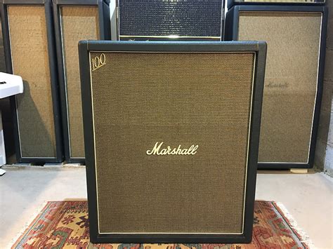 Marshall Vintage Tall Bottom 4x12 Cabinet 1982 B 1970 Reverb Sweden