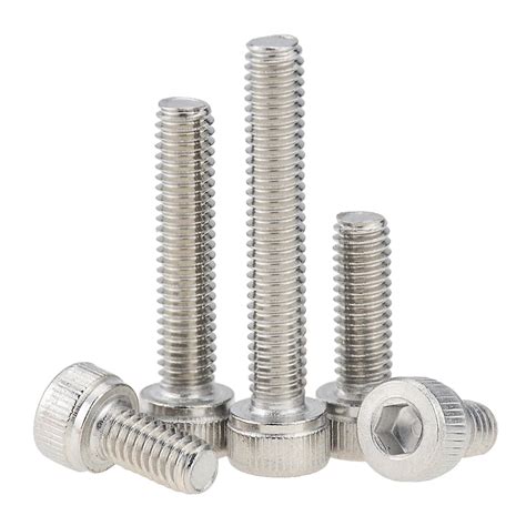 50pcs M3 Stainless Steel Screws Allen Hex Socket Head Screw Bolt Fastener M36 8 10 12mm 16mm