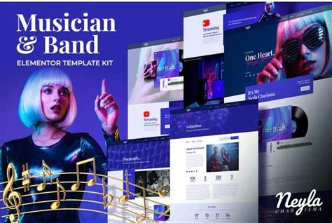 Neyla Elementor Theme Review Music Bands Musician Band