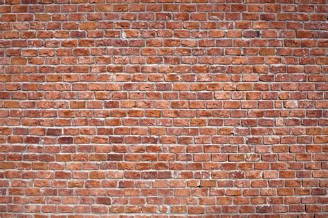 Rundown Red Brick Wall Mural, custom made to suit your wall size by the ...