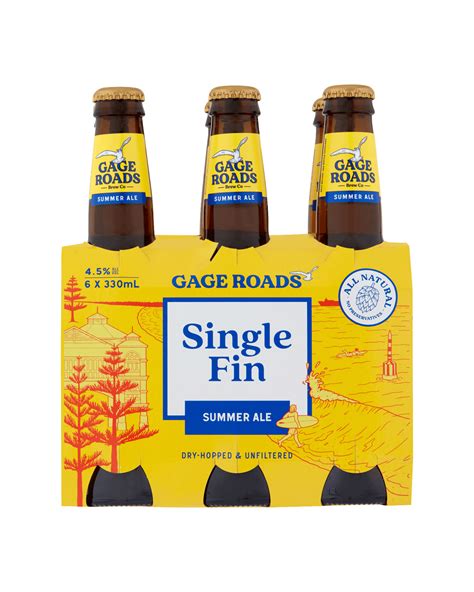 Buy Gage Roads Single Fin Summer Ale Bottles 330ml Online Low Prices