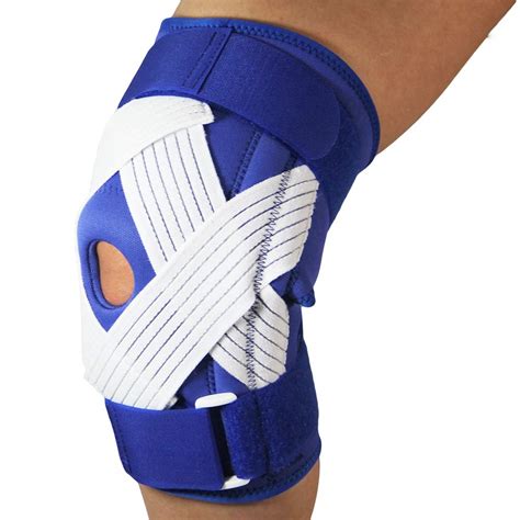 Rodillera Para Ligamento Cruzado Varillas Flexibles Abierta X Large