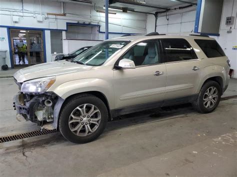 2014 Gmc Acadia Slt 1 For Sale Wa Pasco Fri Feb 09 2024 Used And Repairable Salvage Cars