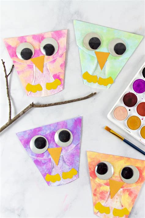 Make These Adorable Owl Crafts And Art Ideas Tonya Staab