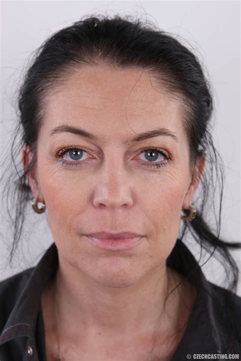 Dark Haired Amateur Jitka Lets Her Hair Down While Getting Completely Naked NakedPics