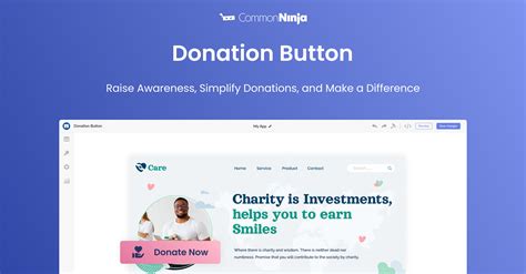 Donation Button Widget - Free & Works on Any Website