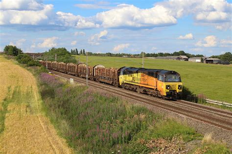 Colas Rail 70817 6j37 Carlisle To Chirk Log Train Flickr