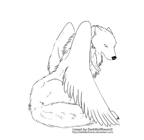 Gray Wolf Drawing Line Art Coloring Book Deviantart Others Png