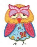 A Hoot And A Half Set 1 Owl Sets Applique Machine Embroidery Designs