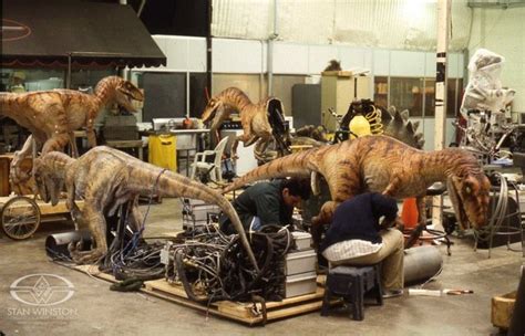 Velociraptor Practical Effects TLW Jurassic Pedia