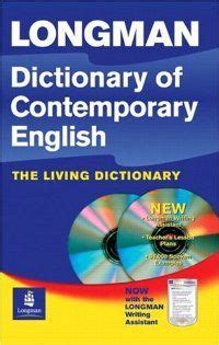 Longman Dictionary Of Contemporary English English Dictionaries