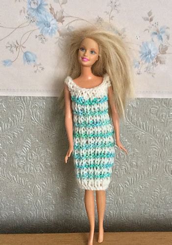 Ravelry Pretty Dress For Barbie Pattern By Taffylass Knits