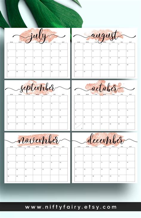 2021 Desk Calendar 2021 Monthly Planner 2021 Desk Planner - Etsy