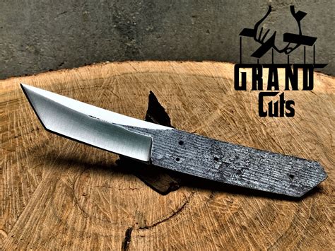 Handmade Steel Japanese Tanto Knife Blank Blade Etsy