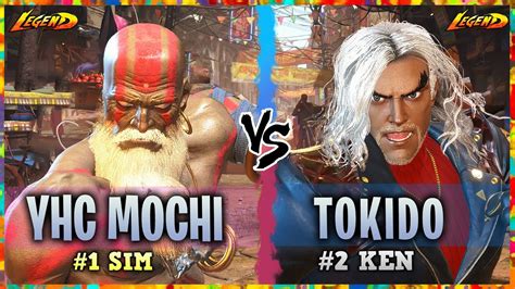 SF6 Ranked 1 Dhalsim YHC Mochi Vs Ranked 2 Ken Tokido