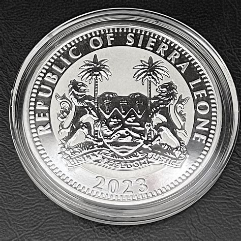 2023 Sierra Leone 1 Oz Silver 999 Egyptian Gods Ra First In Series