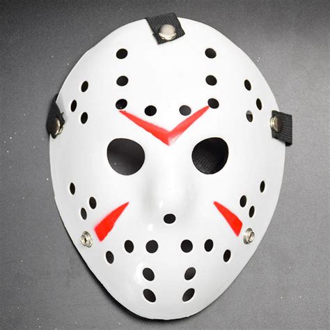 Old Jason Voorhees Halloween Mask Horror Hockey Mask – Alexnld.com