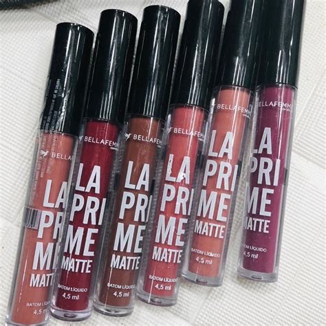 Batom Matte Liquido Bella Femme Shopee Brasil