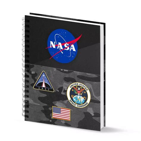 Nasa Notebook A5 Camo Karactermania