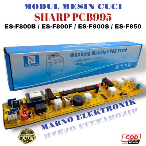 Jual MODUL PCB 995 MESIN CUCI SHARP TOP LOADING ES F800B ES F800F ES