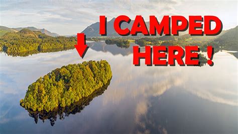 Kayaking To St Herberts Island And Wild Camping Derwent Water Youtube