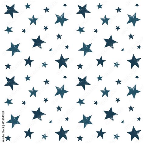 Textured Stars Background Pattern Wallpaper Grunge Space Halftone