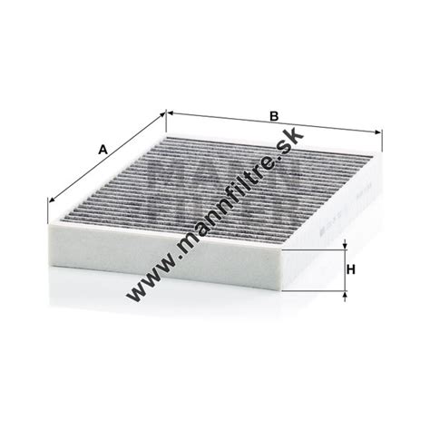 Kabínový filter MANN FILTER CUK 34 003 | MANN FILTRE.sk