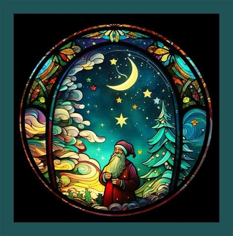 Pin By LADY RAINICORN On CHRISTMAS WINTER STAINED GLASS Christmas